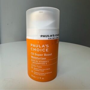 Paula’s Choice C5 Super Boost Moisturizer For All Skin New 1.7 Fl Oz  Brightens